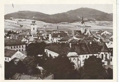 BÖHMEN & MÄHREN - MÄHRISCH SCHÖNBERG / SUMPERK, Panorama, REPRO