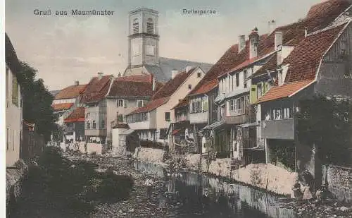 F 68290 MASMÜNSTER / MASEVAUX, Dollerpartie, Verlag Erhard