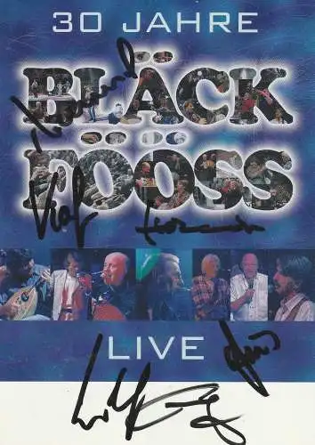 [Ansichtskarte] 5000 KÖLN, MUSIK, 30 Jahre BLÄCK FÖÖSS, Autogramme. 