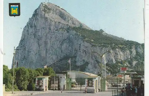 [Ansichtskarte] GIBRALTAR - Grenze / Frontier. 