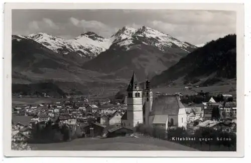 [Ansichtskarte] A 6370 KITZBÜHEL gegen Süden, 1940. 