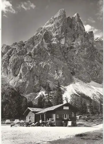 [Ansichtskarte] I 39030 SEXTEN, Touristenhütte Fischleinboden. 