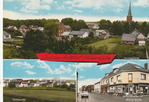 [Ansichtskarte] 5357 SWISTTAL - HEIMERZHEIM, Kölner Strasse, Gesamtansichten. 