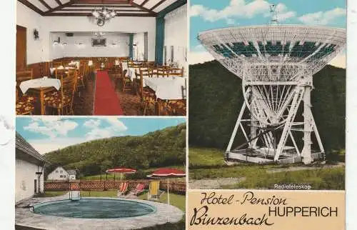 [Ansichtskarte] 5486 ALTENAHR - KIRCHSAHR - BINZENBACH, Hotel Pension Hupperich. 
