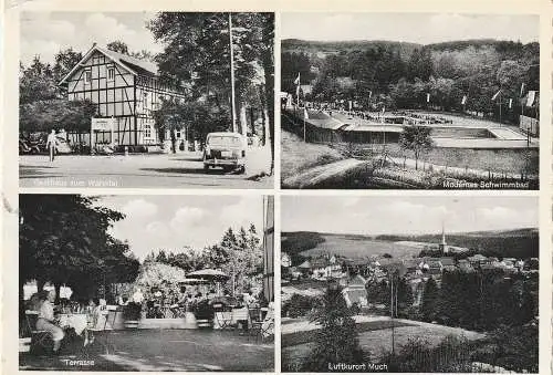 [Ansichtskarte] 5203 MUCH, Gasthof zum Wahntal, 1961. 