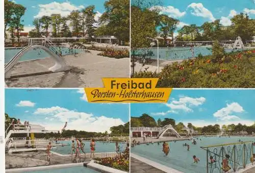 [Ansichtskarte] 4270 DORSTEN - HOLSTERHAUSEN, Freibad. 