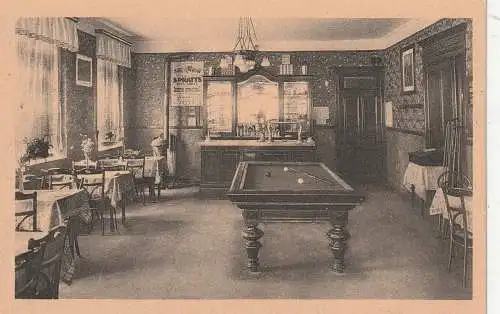 B 4960 MALMEDY, Hotel de la Gare, Billard