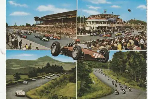 [Ansichtskarte] RACING F1, NÜRBURGRING ca 1960. 