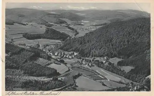 [Ansichtskarte] 5940 LENNESTADT - BILSTEIN, Blick über die Täler. 