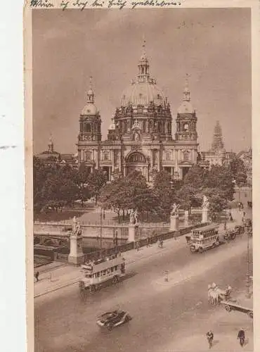 1000 BERLIN, Berliner Dom, WHW 1934 / 35, Ganzsache