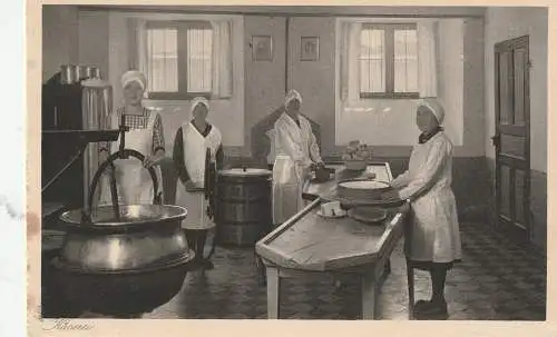 [Ansichtskarte] BERUFE - KÄSEREI, Bad Wörishofen. 