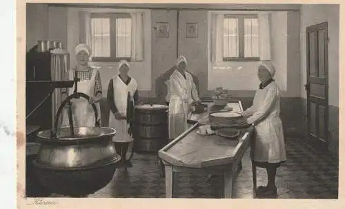 [Ansichtskarte] BERUFE - KÄSEREI / MOLKEREI, Bad Wörishofen. 