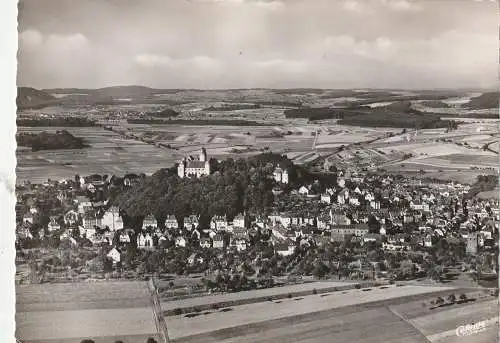 5430 MONTABAUR, Luftaufnahme 1956