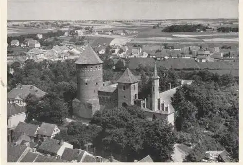 OSTPREUSSEN - RÖSSEL / RESZEL, Die Ordensburg, Nachkriegskarte