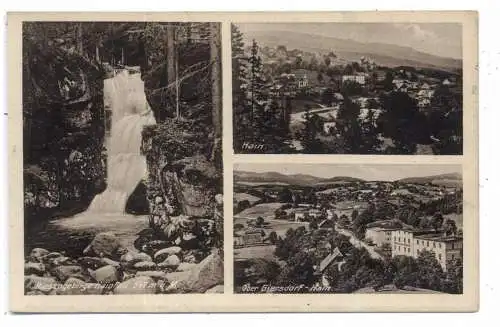 NIEDER - SCHLESIEN - OBER-GIERSDORF - HAIN / PODGORZYN, Hainfall, Verlag Höckendorf