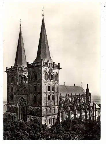 [Ansichtskarte] 4232 XANTEN, Viktorsdom von Südwest, DKV - Deutscher Kunst Verlag. 