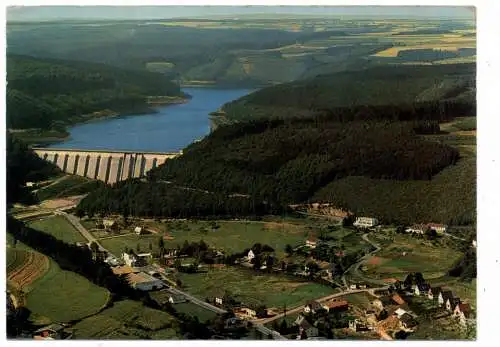 [Ansichtskarte] 5474 HELLENTHAL, Olef - Talsperre, Luftaufnahme, 1967. 