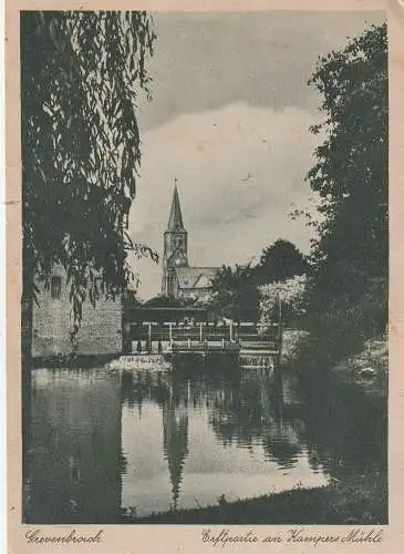 4048 GREVENBROICH, Erftpartie an der Kamper Mühle