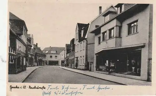 4787 GESEKE, Bachstrasse, Ladengeschäft, Kein Auto, 1961