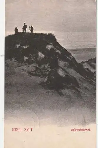 [Ansichtskarte] 2280 SYLT, Dünengipfel, 1944, deutsche Feldpost Marineeinsatzabteilung. 