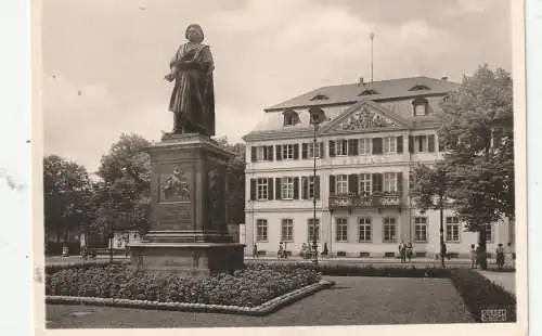 [Ansichtskarte] 5300 BONN, Münsterplatz, Beethovendenkmal, Hauptpost. 
