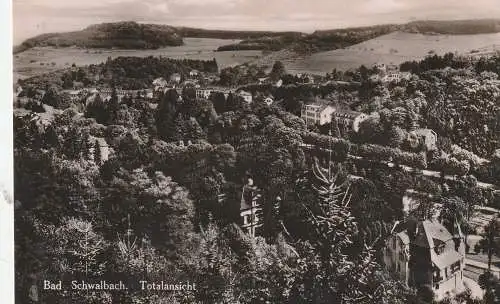 6208 BAD SCHWALBACH, Blick über den Ort, 1929