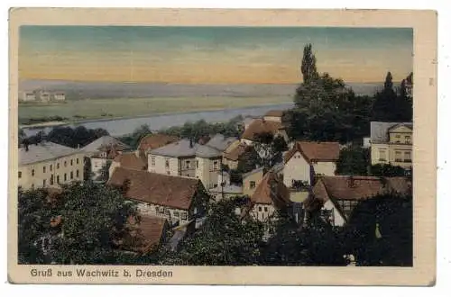 [Ansichtskarte] 0-8000 DRESDEN - WACHWITZ, Gruss aus.., 1943. 
