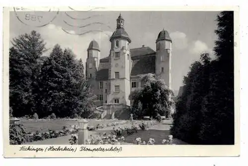 7880 BAD SÄCKINGEN, Trompeterschloß, 196...Verlag Burda