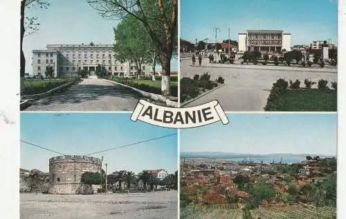 ALBANIA  / ALBANIEN -  DURRESI / DURRES, 4 Ansichten