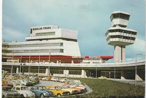 1000 BERLIN - TEGEL, Flughafen / Airport, Oldtimer - VW - Käfer, OPEL....