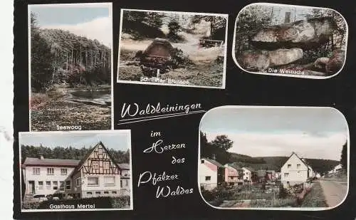 6753 ENKENBACH - WALDLEININGEN, Gasthaus Mertel, Dorfansichten