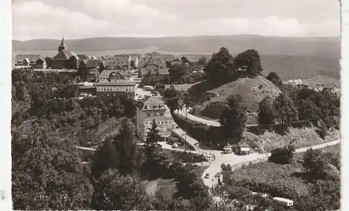 [Ansichtskarte] 3544 WALDECK, Blick vom Schloß, 1957. 