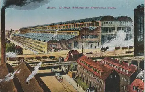 4300 ESSEN, Krupp'sche Werke, IX. Mechanische Werkstätte
