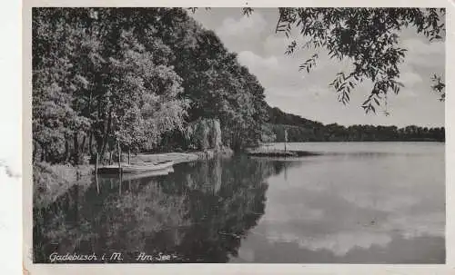 0-2730 GADEBUSCH, Am See, Verlag Andres - Hamburg