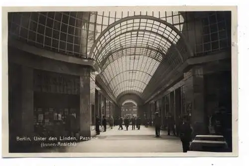 1000 BERLIN, Unter den Linden, Passage, Briefmarkengeschäft, Verlag Mandel