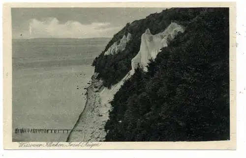 0-2355 SASSNITZ / Rügen, Wissower Klinken, 1926
