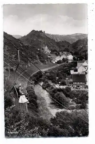 [Ansichtskarte] 5486 ALTENAHR, Sesselseilbahn, 50er Jahre. 