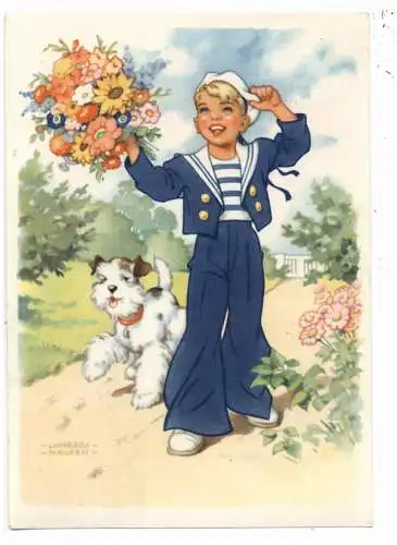 WERBUNG - BLENDAX / MAINZ - Zahnpasta, Künstler Lungershausen, 1955