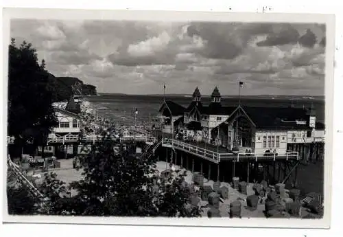 0-2356 SELLIN / Rügen, Landungssteg und Umgebung, Photo-AK