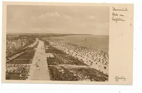 [Ansichtskarte] 0-2500 ROSTOCK - WARNEMÜNDE, Blick vom Leuchtturm, Verlag Eschenburg. 