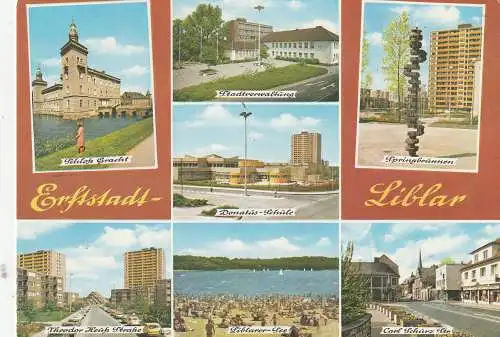 5042 ERFTSTADT - LIBLAR, Mehrbild-AK