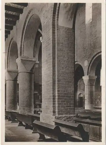 0-3283 JERICHOW, Klosterkirche, Innenansicht, DKV Deutscher Kunst Verlag