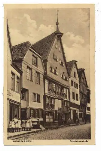 [Ansichtskarte] 5358 BAD MÜNSTEREIFEL, Orchheimerstrasse, Verlag Schulte. 