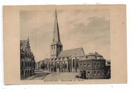[Ansichtskarte] 5350 EUSKIRCHEN, Pfarrkirche St. Martin und Umgebung, Verlag Melder. 