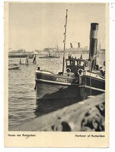 SCHIFFE - SCHLEPPER "BERKEL" im Rotterdamer Hafen
