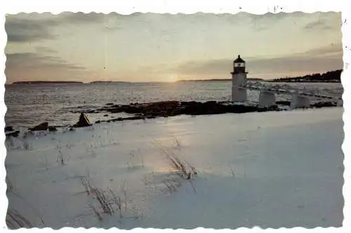 [Ansichtskarte] LEUCHTTÜRME / LIGHTHOUSE / VUURTOREN / PHARE / FYR - Marshall Point Lighthouse, Port Clyde - Maine / USA. 