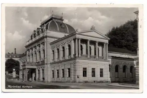 [Ansichtskarte] BÖHMEN & MÄHREN - MARIENBAD / MARIANSKE LAZNE, Kurhaus. 