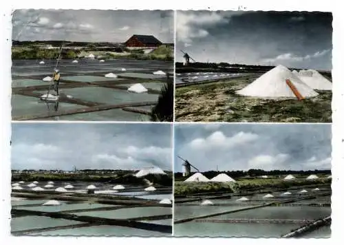BERUFE - SALZGEWINNUNG, Batz - sur - Mer / F, 1964