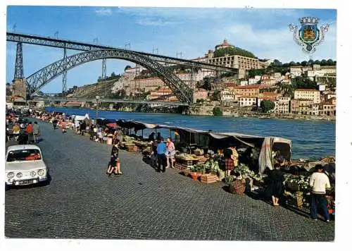 BERUFE - MARKTHÄNDLER, Porto / Portugal, Oldtimer - SIMCA