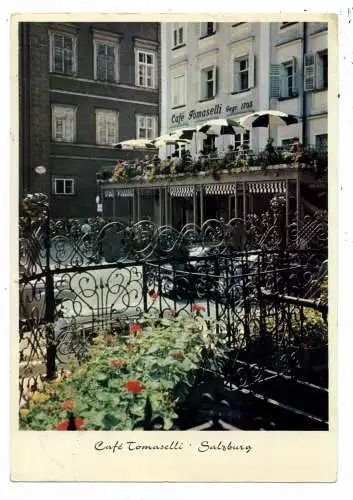 [Ansichtskarte] A 5000 SALZBURG, Cafe Tomaselli. 